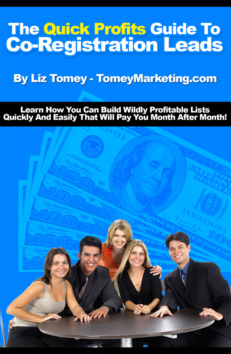 The Quick Profits Guide To Co Registration Leads